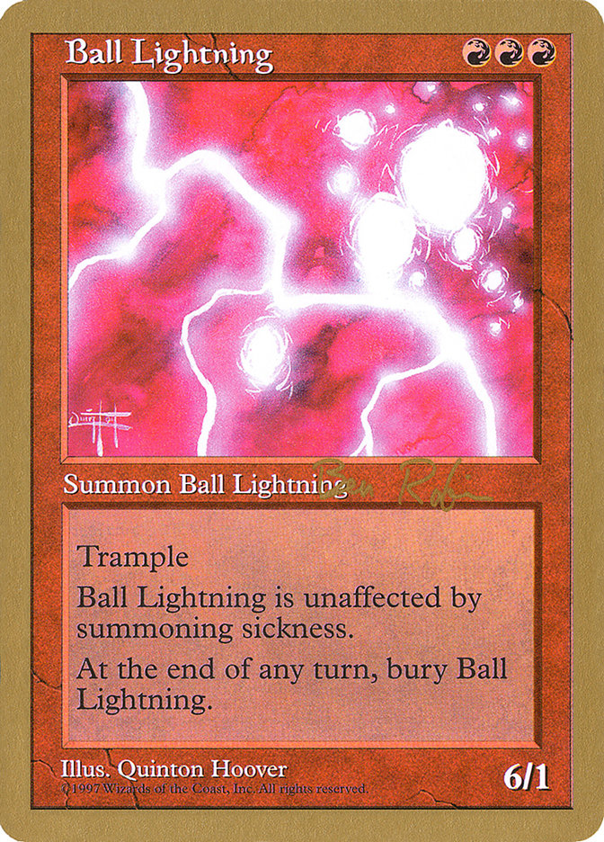 Ball Lightning (Ben Rubin) [World Championship Decks 1998] | Lots Moore NSW