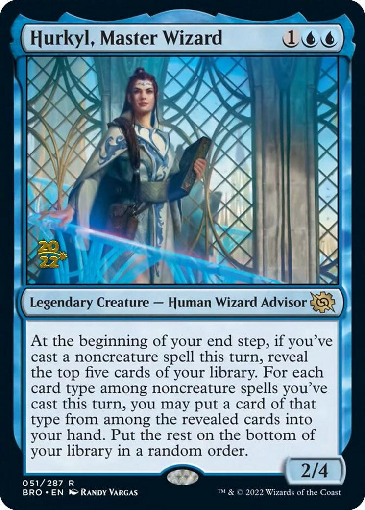 Hurkyl, Master Wizard [The Brothers' War: Prerelease Promos] | Lots Moore NSW