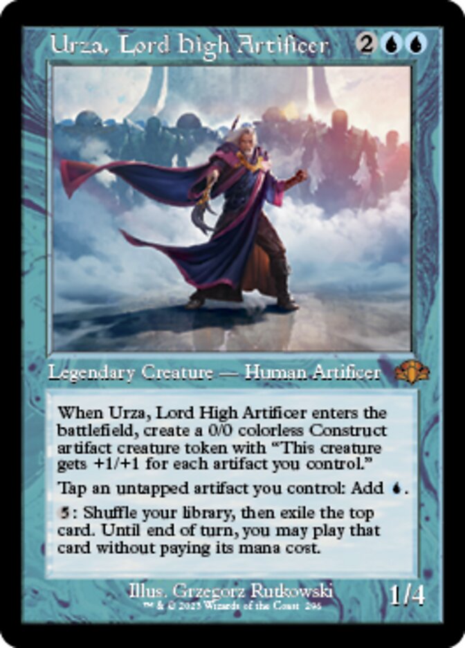 Urza, Lord High Artificer (Retro) [Dominaria Remastered] | Lots Moore NSW