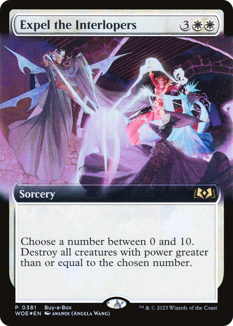 Expel the Interlopers (Buy-A-Box) [Wilds of Eldraine Promos] | Lots Moore NSW