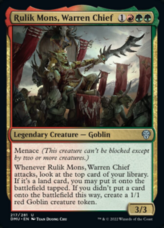 Rulik Mons, Warren Chief [Dominaria United] | Lots Moore NSW