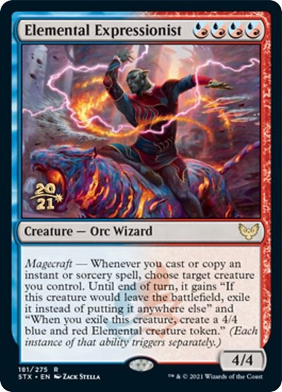 Elemental Expressionist [Strixhaven: School of Mages Prerelease Promos] | Lots Moore NSW
