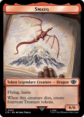 Food (11) // Smaug Double-Sided Token [The Lord of the Rings: Tales of Middle-Earth Tokens] | Lots Moore NSW