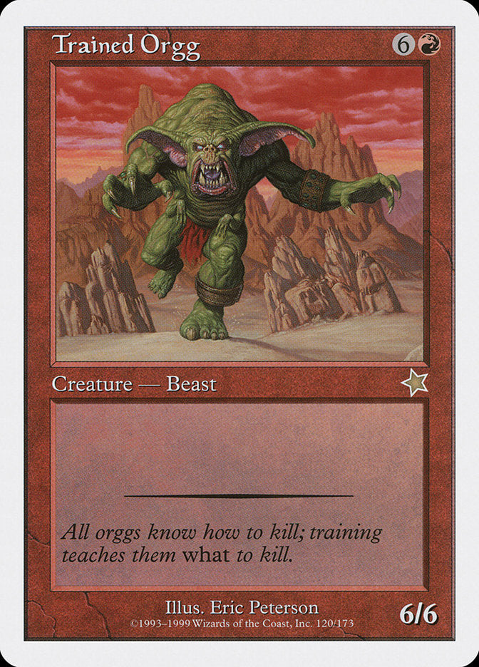 Trained Orgg [Starter 1999] | Lots Moore NSW