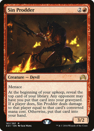 Sin Prodder [Shadows over Innistrad] | Lots Moore NSW
