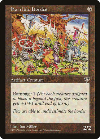 Horrible Hordes [Mirage] | Lots Moore NSW