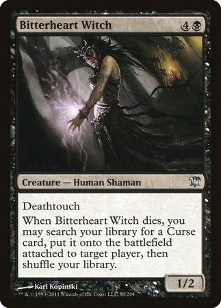 Bitterheart Witch [Innistrad] | Lots Moore NSW