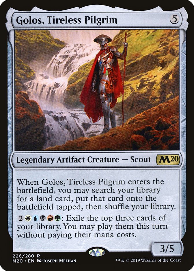 Golos, Tireless Pilgrim [Core Set 2020] | Lots Moore NSW