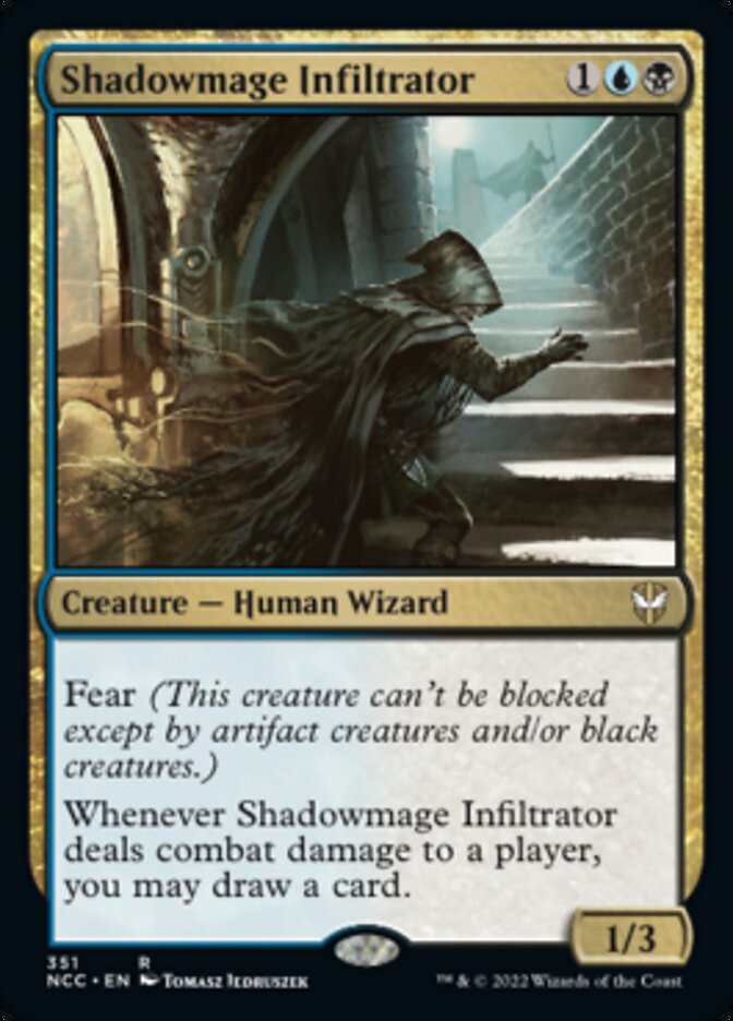 Shadowmage Infiltrator [Streets of New Capenna Commander] | Lots Moore NSW
