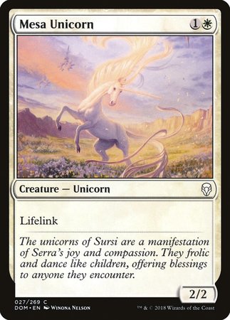 Mesa Unicorn [Dominaria] | Lots Moore NSW