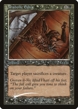Diabolic Edict [Arena League 2001] | Lots Moore NSW