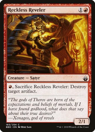 Reckless Reveler [Battlebond] | Lots Moore NSW