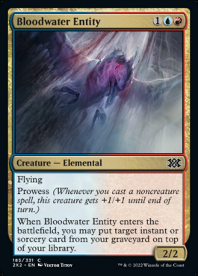 Bloodwater Entity [Double Masters 2022] | Lots Moore NSW