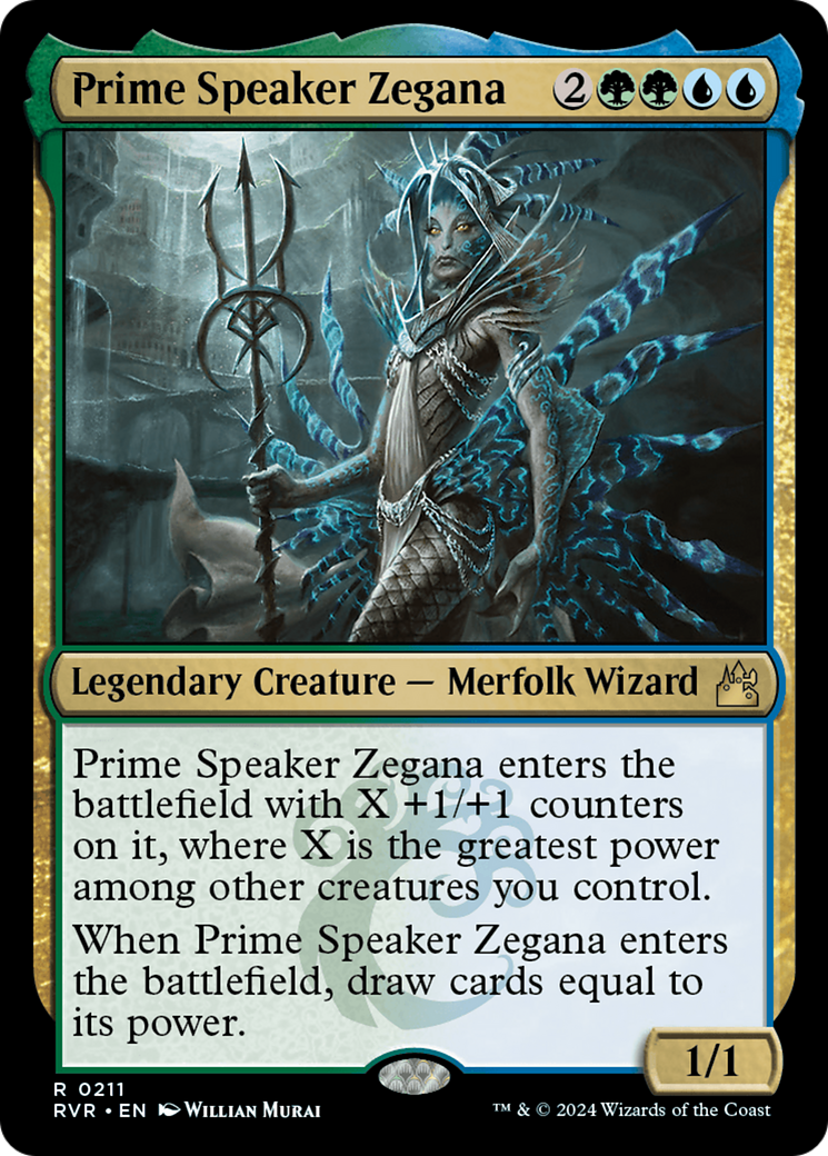 Prime Speaker Zegana [Ravnica Remastered] | Lots Moore NSW