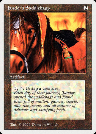 Jandor's Saddlebags [Summer Magic / Edgar] | Lots Moore NSW