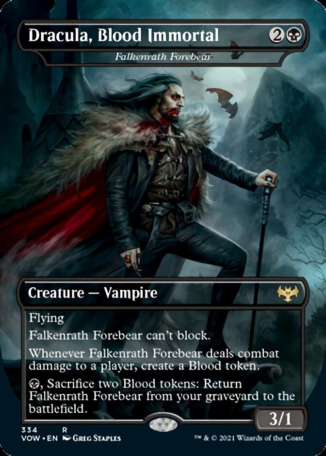 Falkenrath Forebear - Dracula, Blood Immortal [Innistrad: Crimson Vow] | Lots Moore NSW