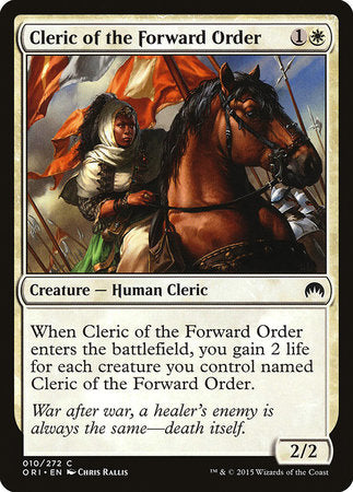 Cleric of the Forward Order [Magic Origins] | Lots Moore NSW