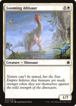 Looming Altisaur [Ixalan] | Lots Moore NSW