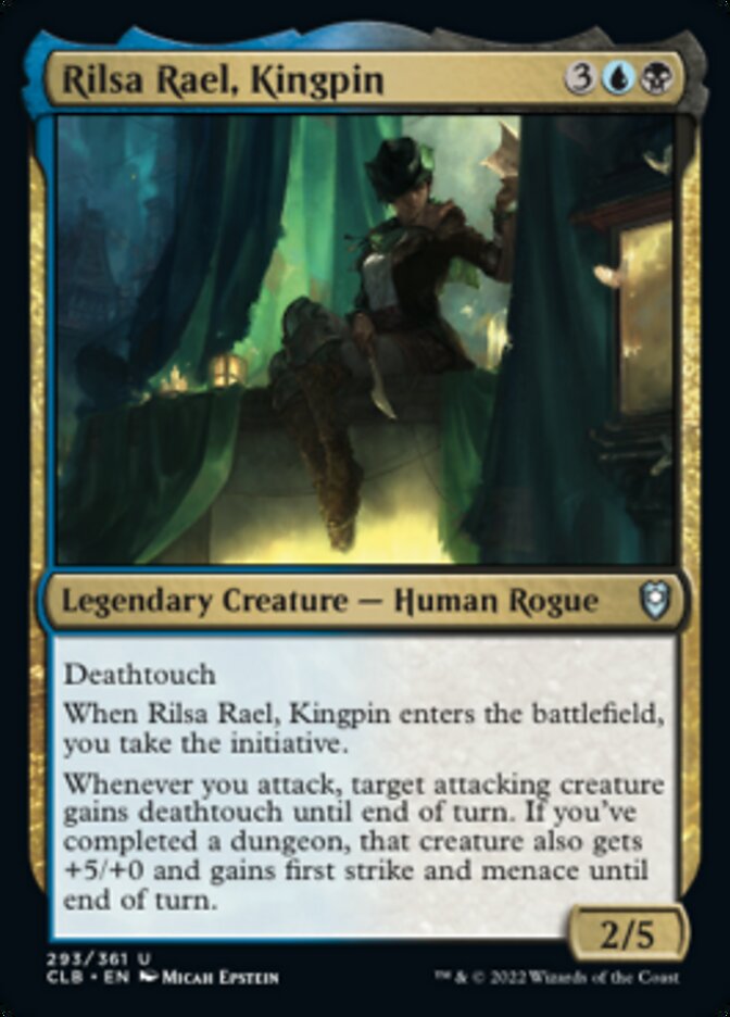 Rilsa Rael, Kingpin [Commander Legends: Battle for Baldur's Gate] | Lots Moore NSW