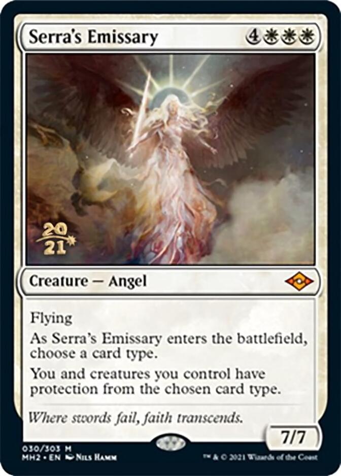 Serra's Emissary [Modern Horizons 2 Prerelease Promos] | Lots Moore NSW