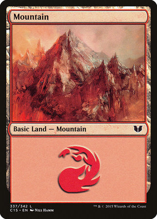 Mountain (337) [Commander 2015] | Lots Moore NSW