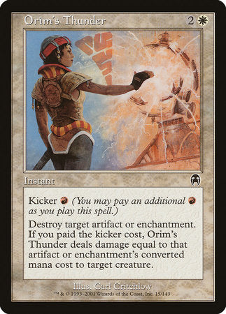 Orim's Thunder [Apocalypse] | Lots Moore NSW