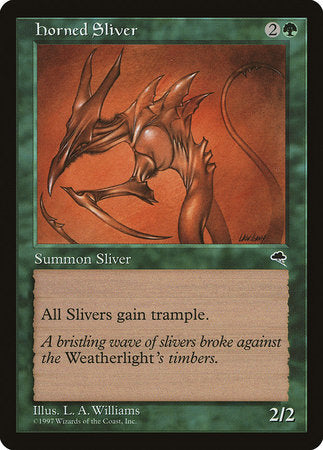 Horned Sliver [Tempest] | Lots Moore NSW