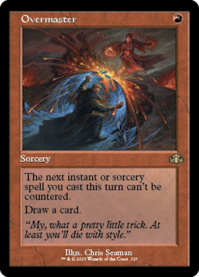 Overmaster (Retro) [Dominaria Remastered] | Lots Moore NSW