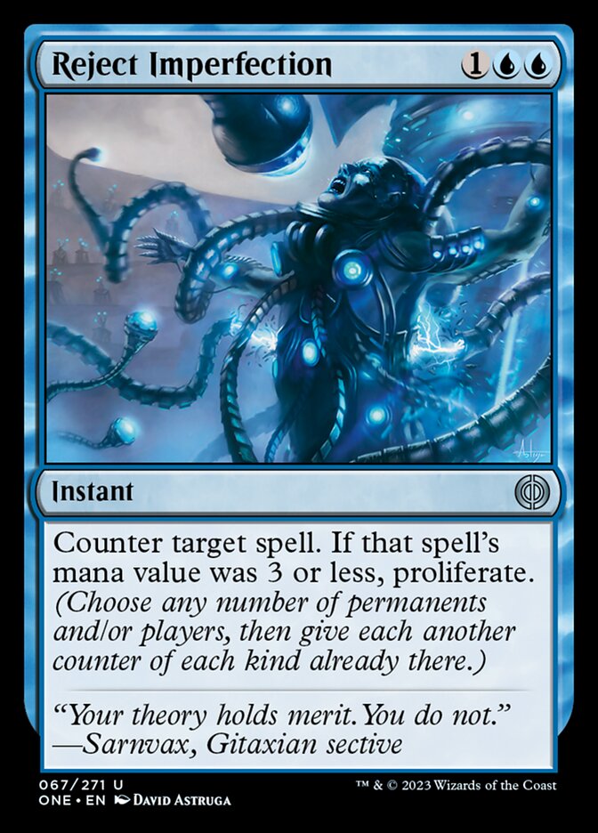 Reject Imperfection [Phyrexia: All Will Be One] | Lots Moore NSW