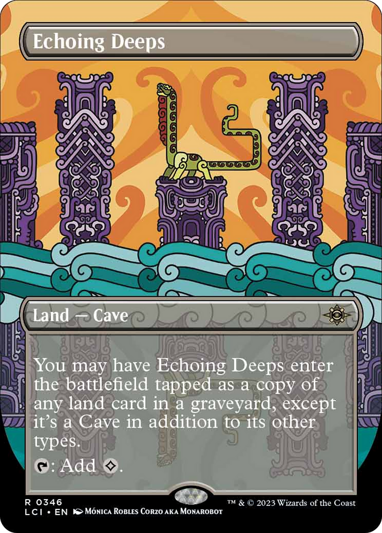Echoing Deeps (Borderless) [The Lost Caverns of Ixalan] | Lots Moore NSW