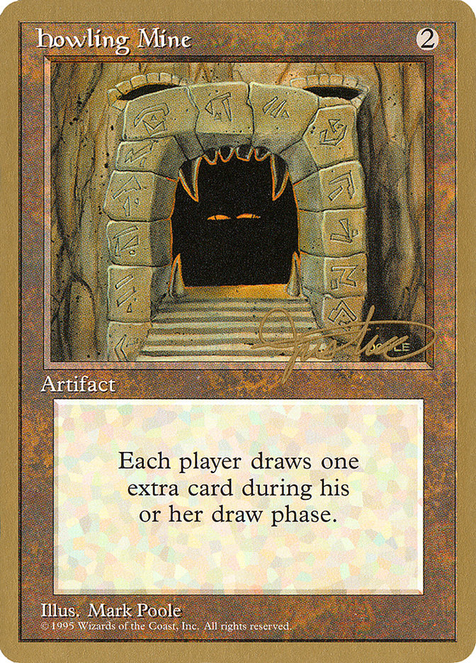 Howling Mine (Mark Justice) [Pro Tour Collector Set] | Lots Moore NSW