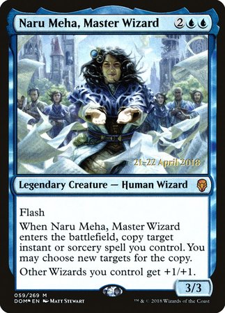 Naru Meha, Master Wizard [Dominaria Promos] | Lots Moore NSW