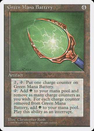 Green Mana Battery [Fourth Edition] | Lots Moore NSW