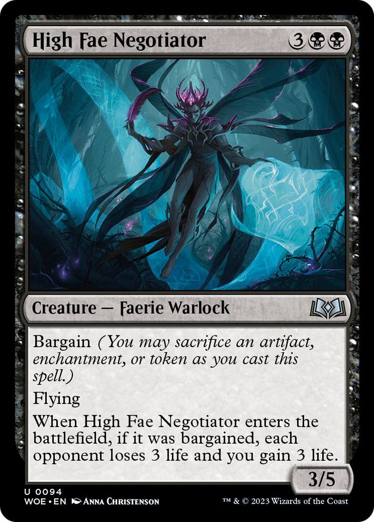 High Fae Negotiator [Wilds of Eldraine] | Lots Moore NSW