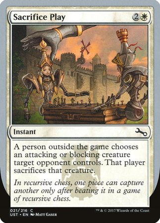 Sacrifice Play [Unstable] | Lots Moore NSW