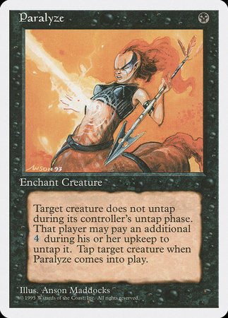 Paralyze [Fourth Edition] | Lots Moore NSW