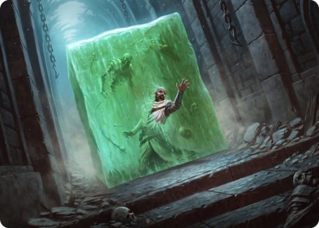 Gelatinous Cube Art Card [Dungeons & Dragons: Adventures in the Forgotten Realms Art Series] | Lots Moore NSW