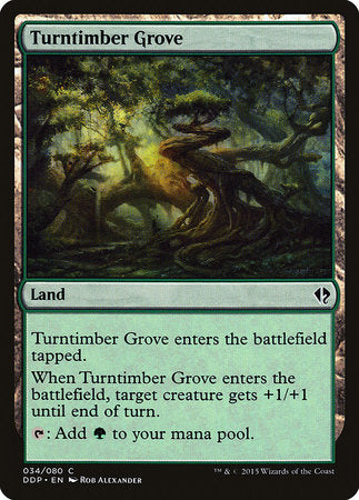 Turntimber Grove [Duel Decks: Zendikar vs. Eldrazi] | Lots Moore NSW