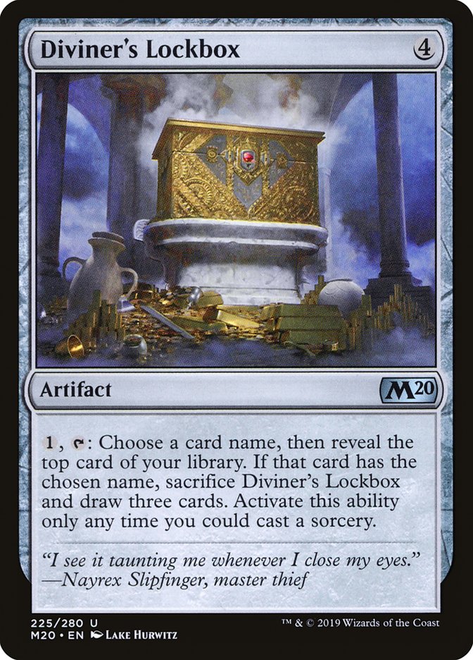 Diviner's Lockbox [Core Set 2020] | Lots Moore NSW