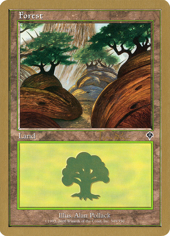 Forest (jt349a) (Jan Tomcani) [World Championship Decks 2001] | Lots Moore NSW