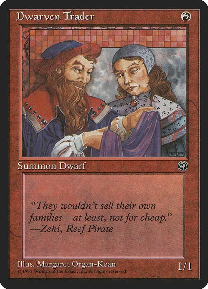 Dwarven Trader (Zeki Flavor Text) [Homelands] | Lots Moore NSW