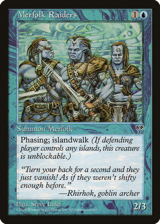 Merfolk Raiders [Mirage] | Lots Moore NSW