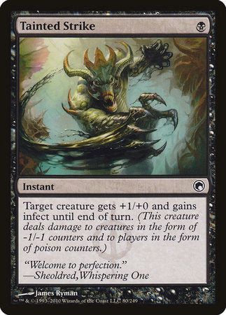 Tainted Strike [Scars of Mirrodin] | Lots Moore NSW