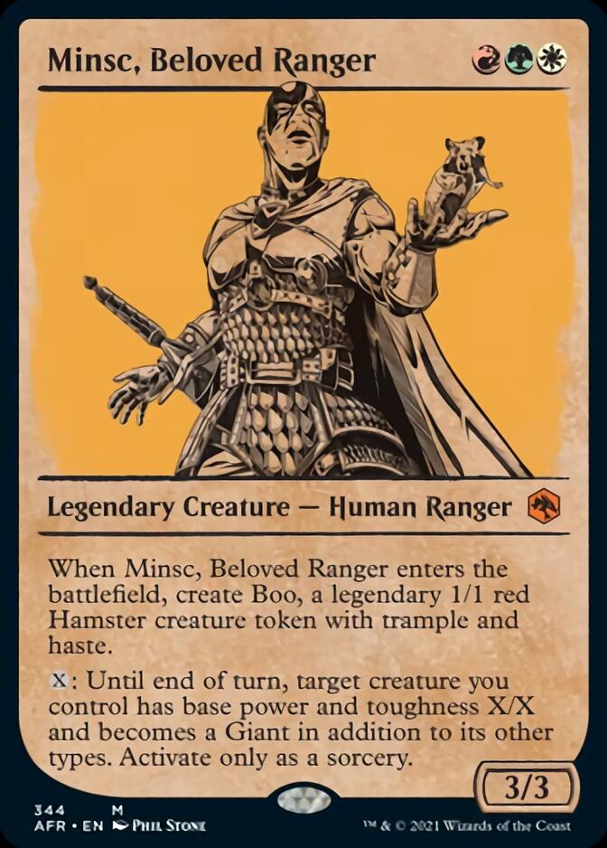 Minsc, Beloved Ranger (Showcase) [Dungeons & Dragons: Adventures in the Forgotten Realms] | Lots Moore NSW