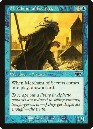 Merchant of Secrets [Legions] | Lots Moore NSW