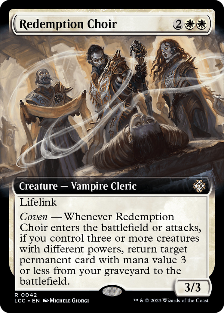 Redemption Choir (Extended Art) [The Lost Caverns of Ixalan Commander] | Lots Moore NSW