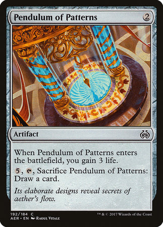 Pendulum of Patterns [Aether Revolt] | Lots Moore NSW
