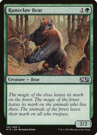 Runeclaw Bear [Magic 2015] | Lots Moore NSW