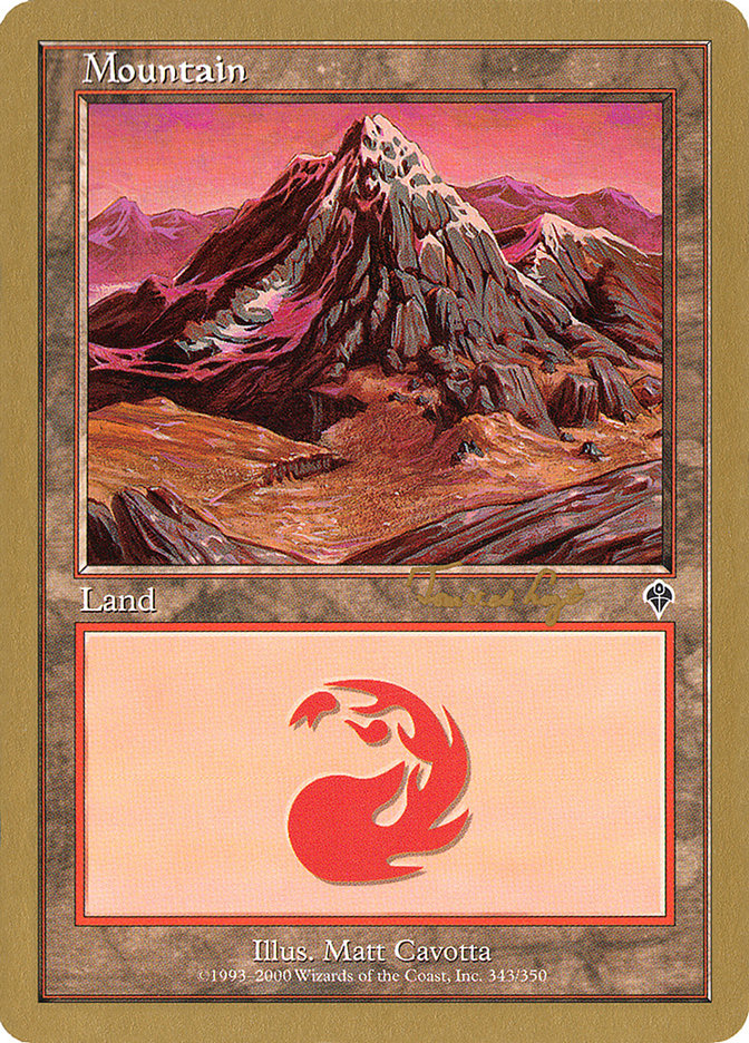 Mountain (tvdl343) (Tom van de Logt) [World Championship Decks 2001] | Lots Moore NSW