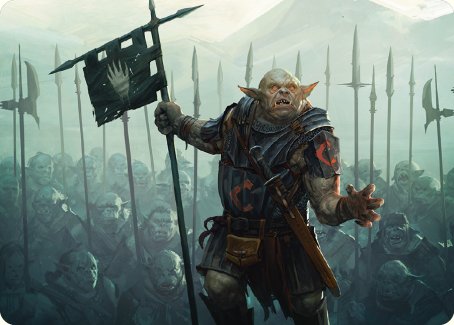 Ugluk of the White Hand Art Card [The Lord of the Rings: Tales of Middle-earth Art Series] | Lots Moore NSW